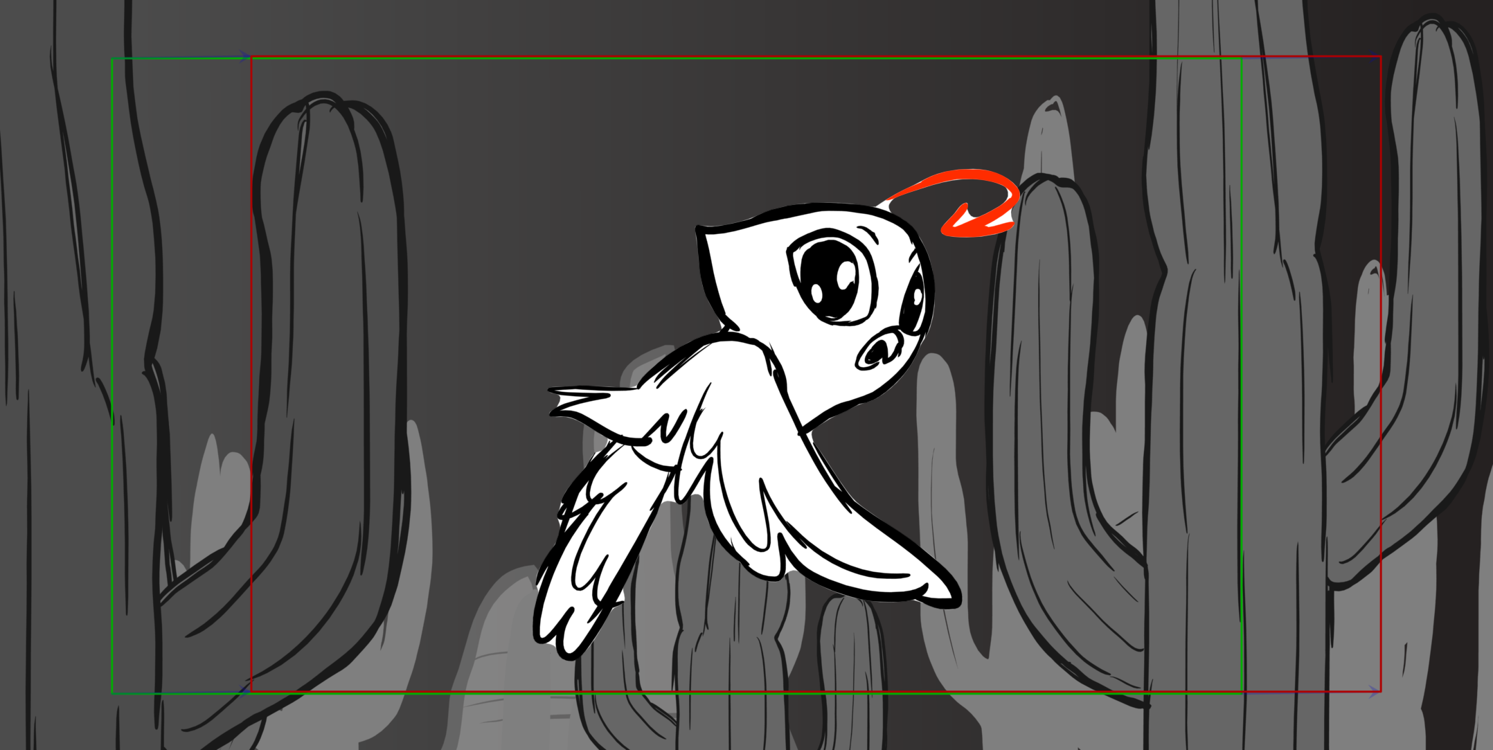 Venom Wars — Escena 15, panel 3, storyboard by Melissa Ballesteros